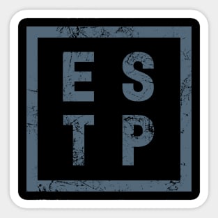 ESTP Extrovert Personality Type Sticker